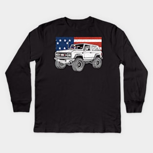 American Bronco Kids Long Sleeve T-Shirt